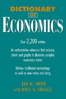 Dictionary of economics