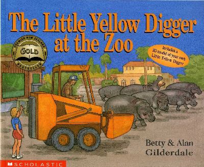 The little yellow digger at the zoo