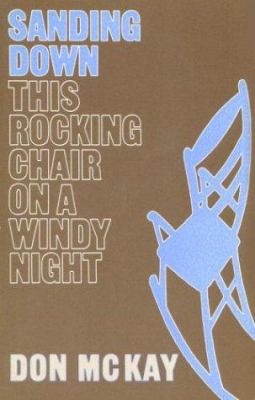 Sanding down this rocking chair on a windy night