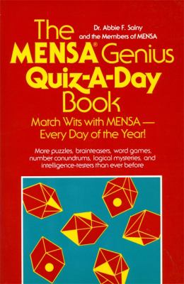 The MENSA genius quiz-a-day book