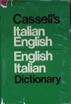 Cassell's Italian-English, English-Italian dictionary