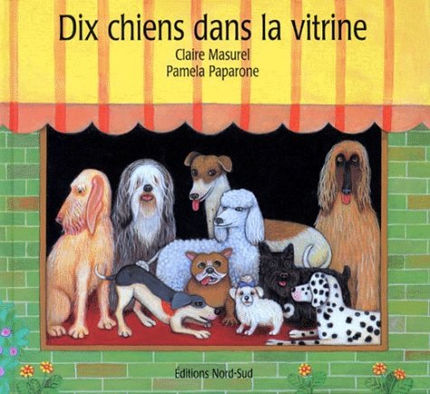 Dix chiens dans la vitrine : une comptine à rebours