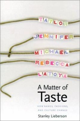 A matter of taste : how names, fashions, and culture change