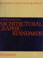 Architectural graphic standards