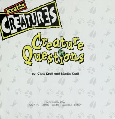 Creature questions