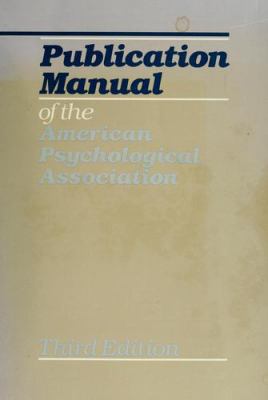Publication manual of the American Psychological Association.