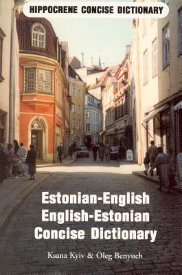 Estonian-English, English-Estonian dictionary