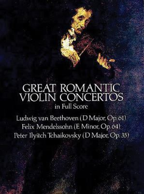 Great romantic violin concertos in full score