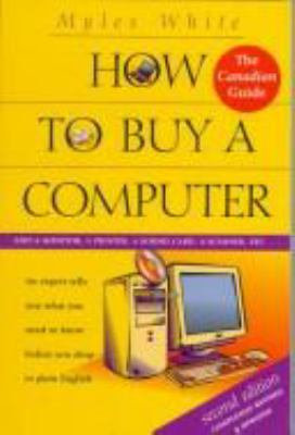 How to buy a computer and a monitor, a printer, a sound card, a scanner, etc--