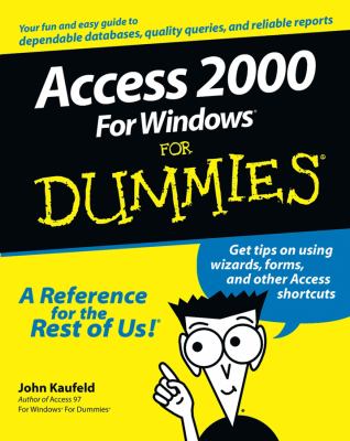 Access 2000 for Windows for dummies