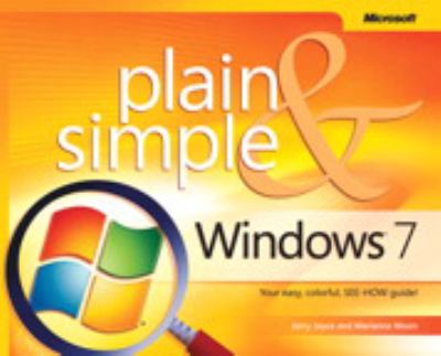 Windows 7 plain & simple