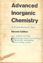 Advanced inorganic chemistry; : a comprehensive text