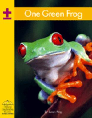 One green frog