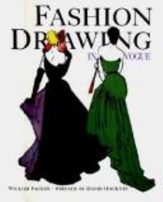 Fashion drawing in Vogue