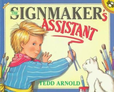 The signmaker's assistant