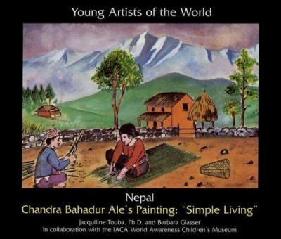 Nepal : Chandra Bahadur Ale's painting "Simple living"