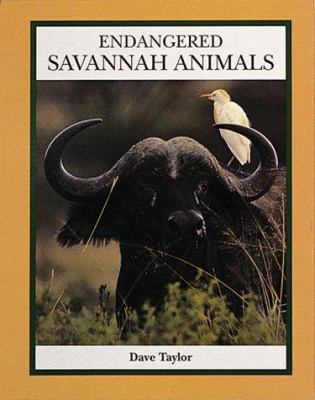 Endangered savannah animals