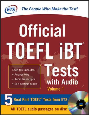 Official TOEFL iBT tests with audio.