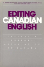 Editing Canadian English