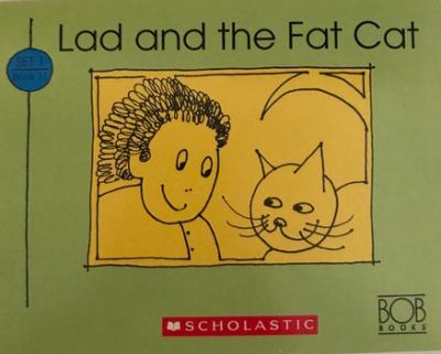Lad and the fat cat