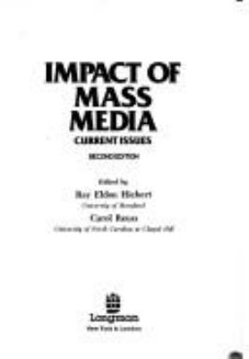 Impact of mass media : current issues