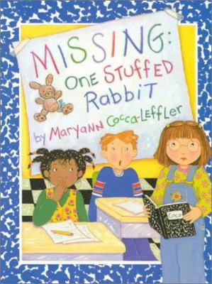 Missing : one stuffed rabbit