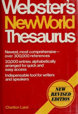 Webster's new world thesaurus