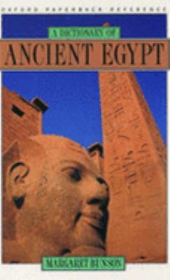 A dictionary of ancient Egypt