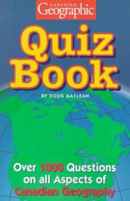 Canadian geographic quiz book
