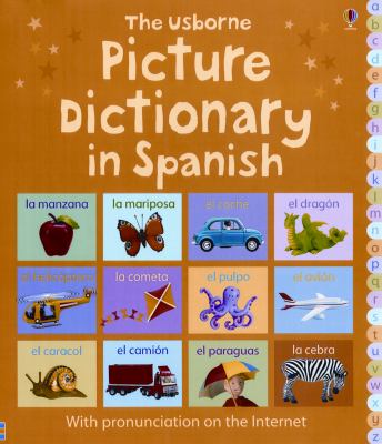 The Usborne picture dictionary in Spanish