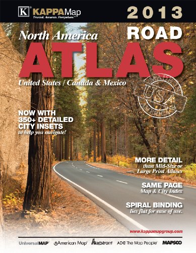 2013 North America road atlas : United States, Canada & Mexico.